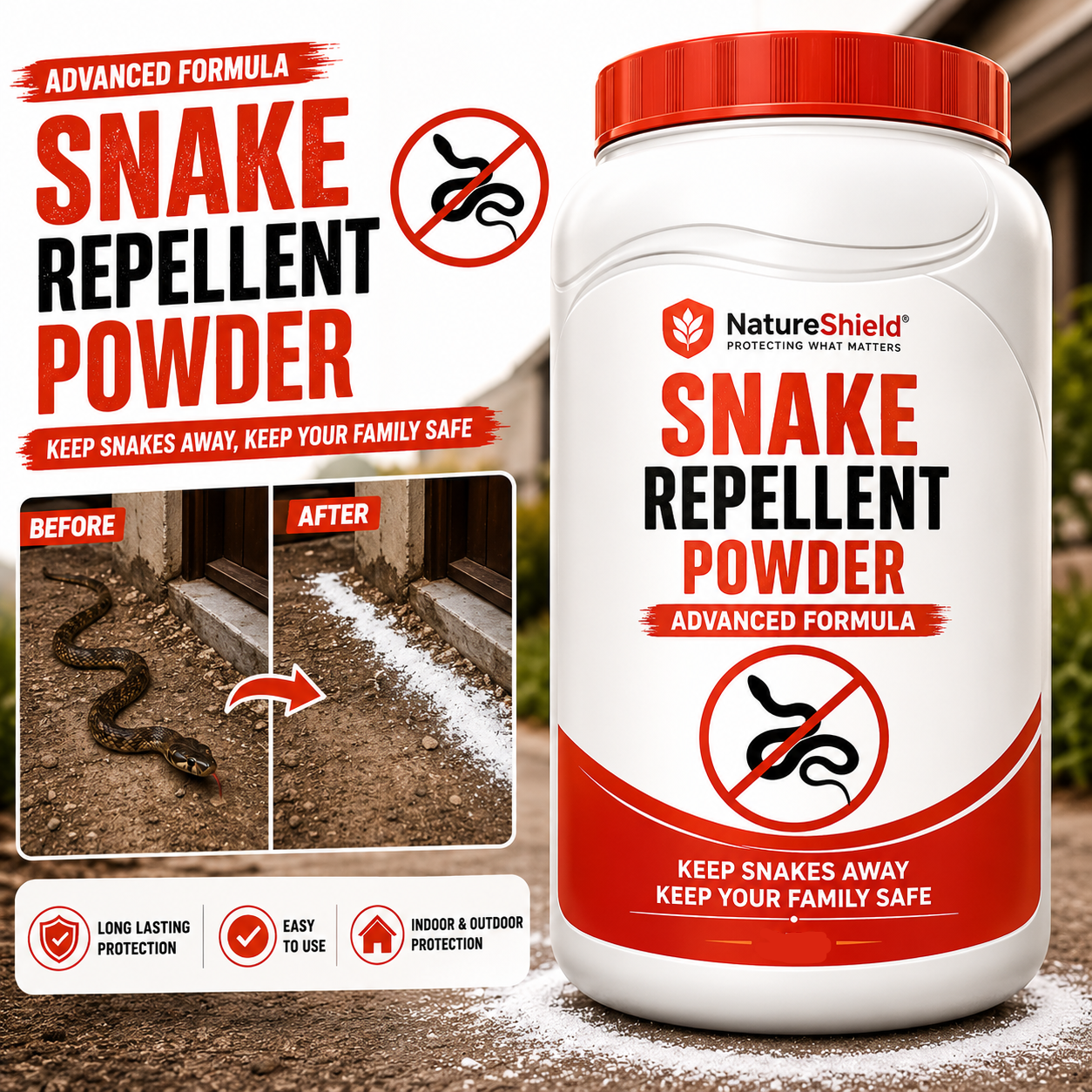Snake Repellent Powder