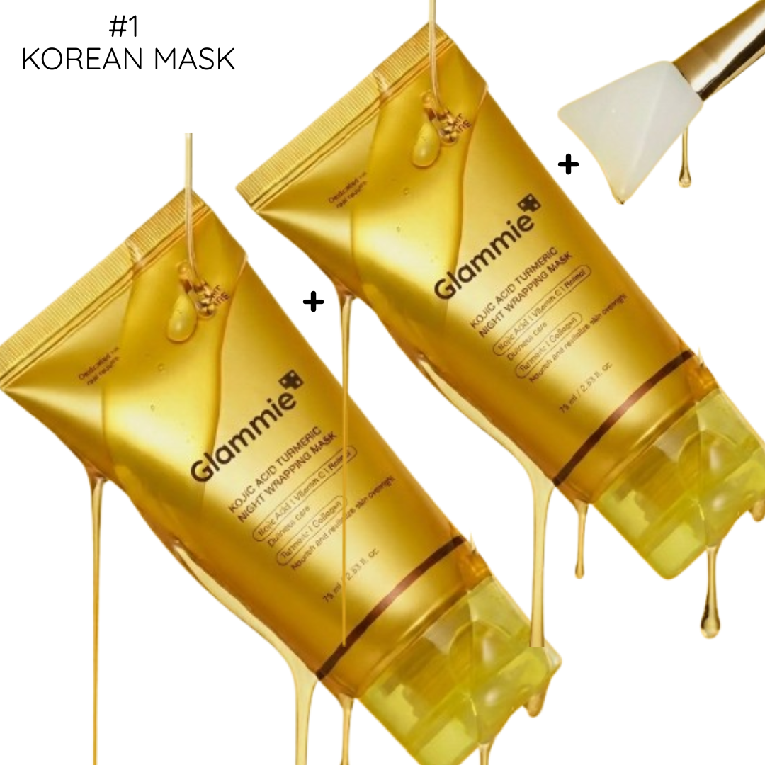 KOJIC ACID TURMERIC WRAPPING MASK |BUY 1 GET 1 FREE|
