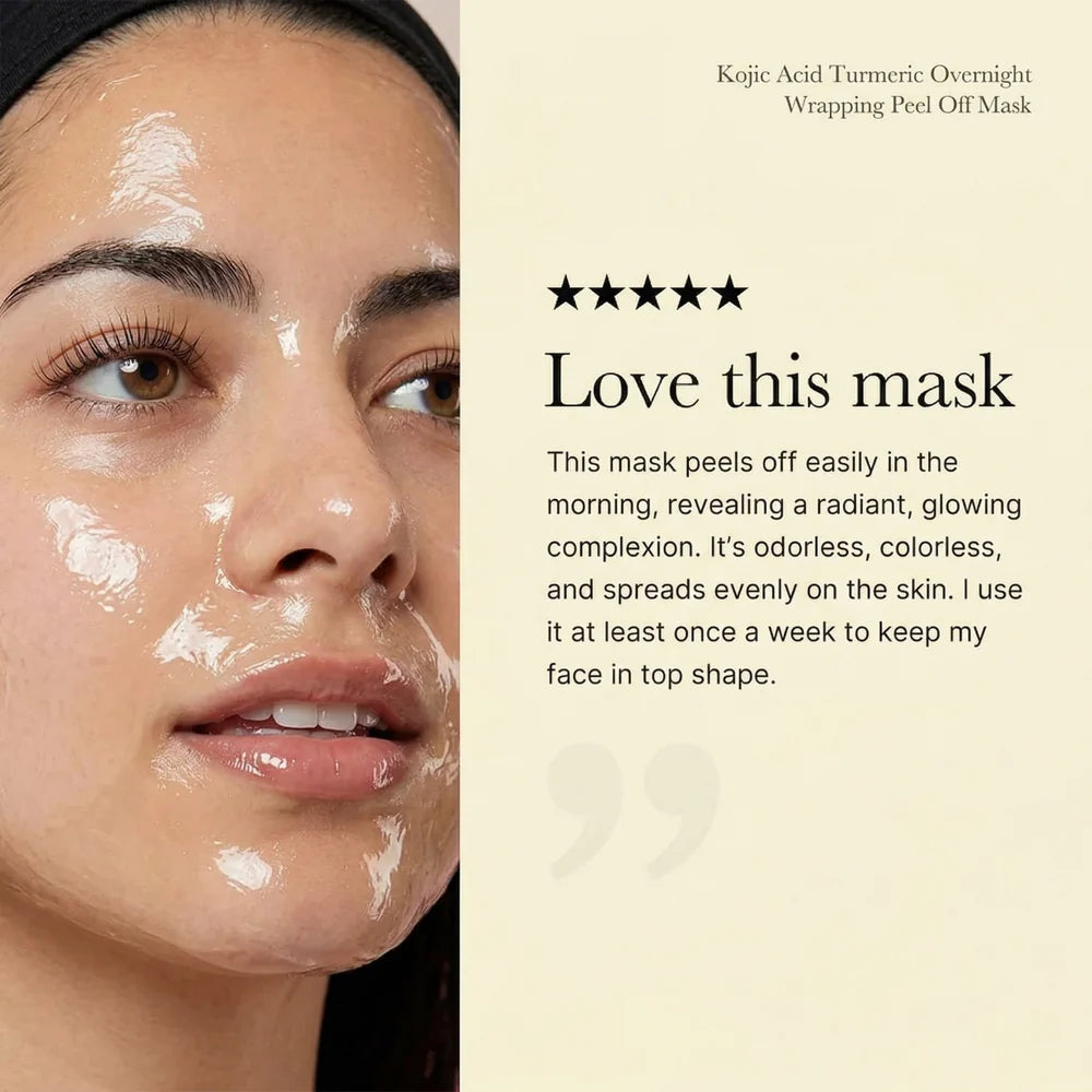 KOJIC ACID TURMERIC WRAPPING MASK |BUY 1 GET 1 FREE|